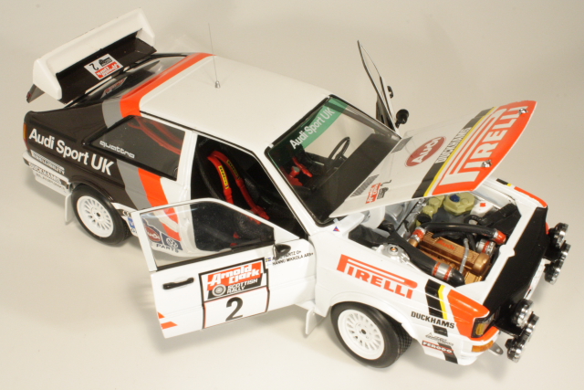 Audi Quattro, 1st. Scottish Rally 1982, H.Mikkola, no.2
