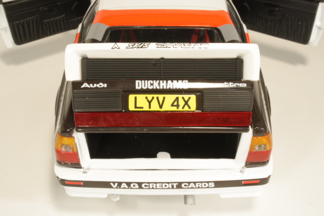 Audi Quattro, 1st. Scottish Rally 1982, H.Mikkola, no.2 - Sulje napsauttamalla kuva