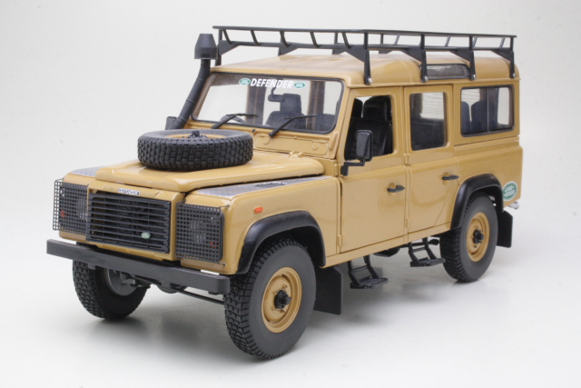 Land Rover Defender 110 SW Expedition 1995, ruskea