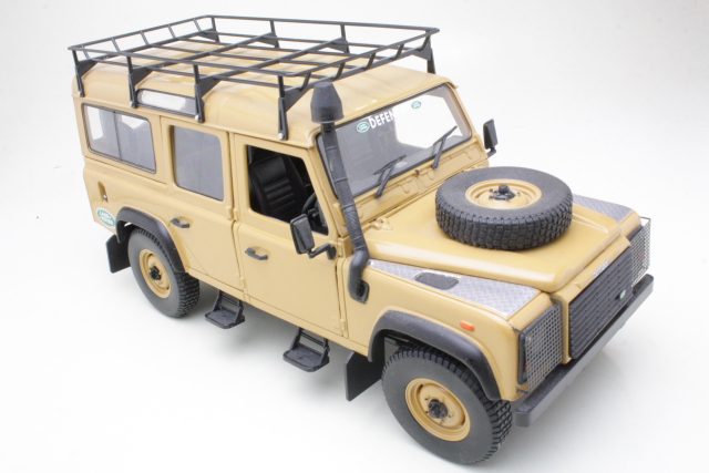 Land Rover Defender 110 SW Expedition 1995, ruskea