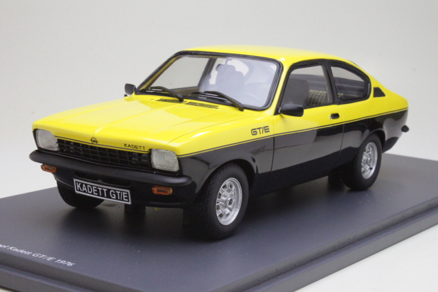 Opel Kadett C GT/E 1976, keltainen/musta