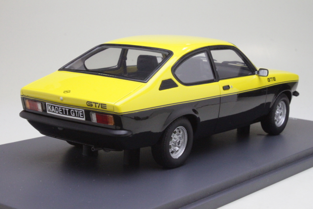 Opel Kadett C GT/E 1976, keltainen/musta