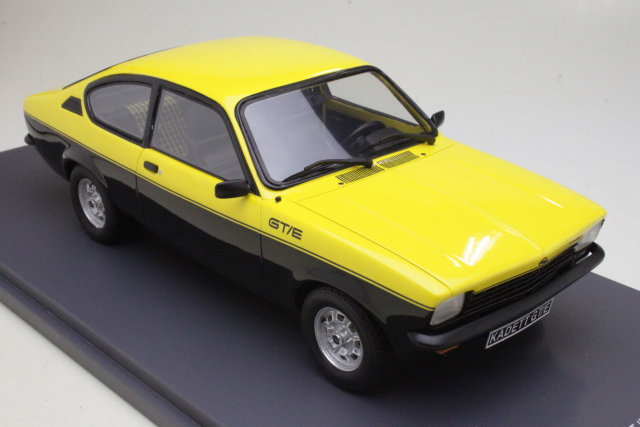 Opel Kadett C GT/E 1976, keltainen/musta