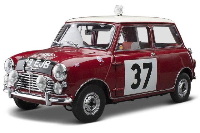 Mini Cooper S, Monte Carlo 1964, P.Hopkirk, no.37