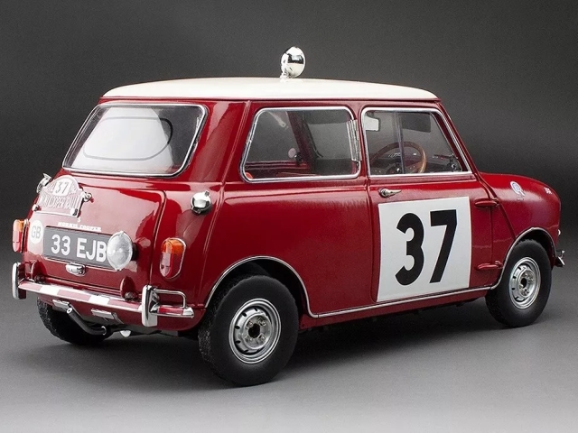 Mini Cooper S, Monte Carlo 1964, P.Hopkirk, no.37