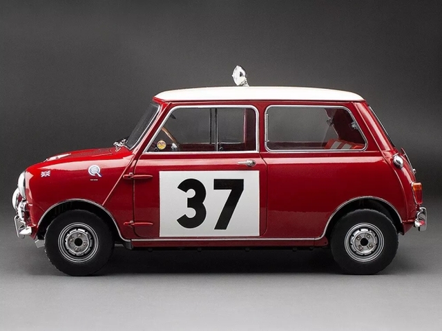 Mini Cooper S, Monte Carlo 1964, P.Hopkirk, no.37