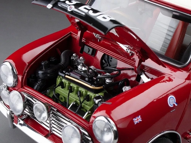 Mini Cooper S, Monte Carlo 1964, P.Hopkirk, no.37
