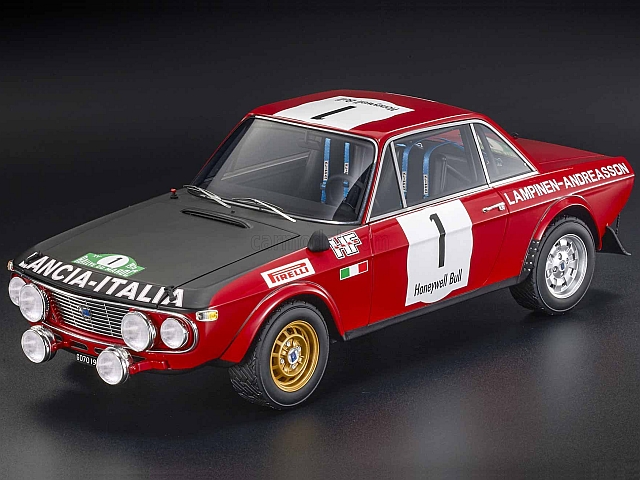 Lancia Fulvia HF 1600 Coupe, 1st. Maroc 1972, S.Lampinen, no.1