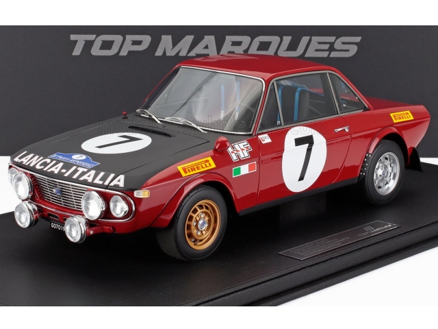 Lancia Fulvia HF 1600 Coupe, Acropolis 1972, S.Lampinen, no.1