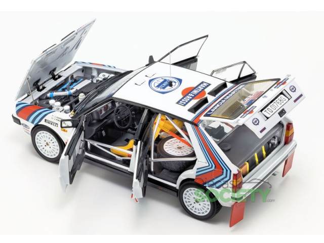 Lancia Delta HF Integrale 4WD, Olympus 1987, J.Kankkunen, no.3