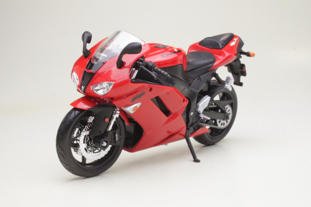 Kawasaki ZX-6R 2007, punainen