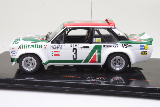 Fiat 131 Abarth, Monte Carlo 1979, M.Alen, no.3