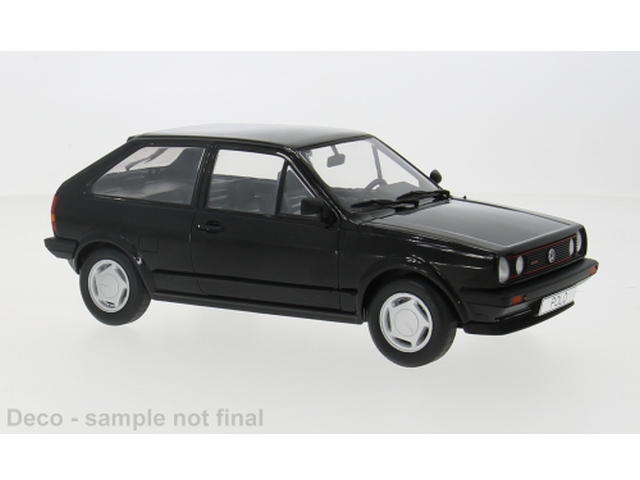 VW Polo 2 Coupe GT 1985, musta
