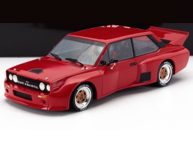 Fiat 131 Abarth SE035 Turbo Volumetrico Competizione 1979, red