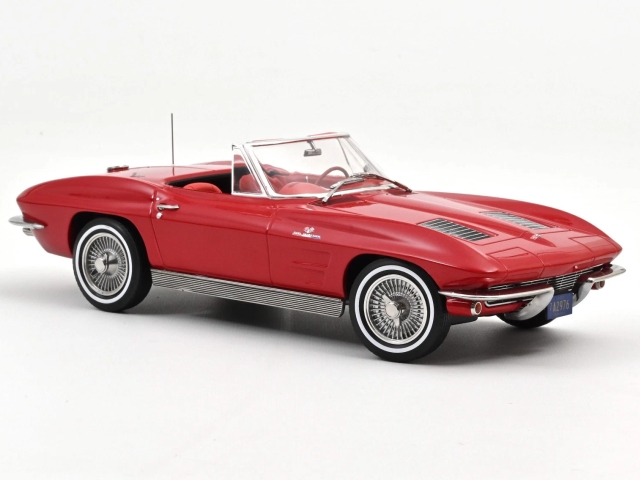 Chevrolet Corvette Sting Ray Cabriolet 1963, red
