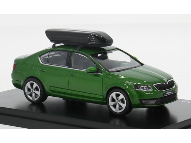 Skoda Octavia III 2012, green