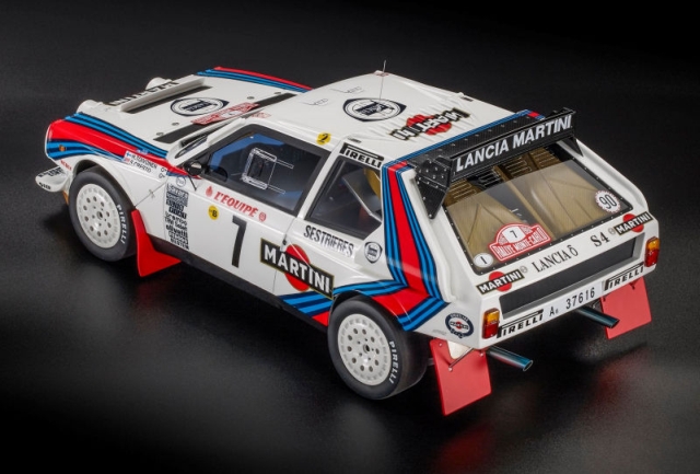 Lancia Delta S4, 1st. Monte Carlo 1986, H.Toivonen, no.7