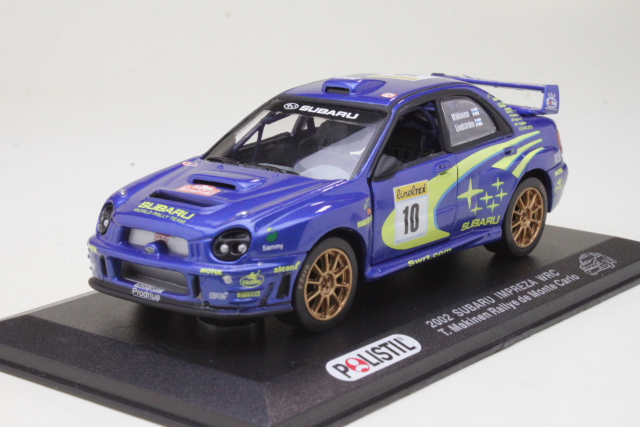 Subaru Impreza WRC, Monte Carlo 2002, T.Mäkinen, no.10