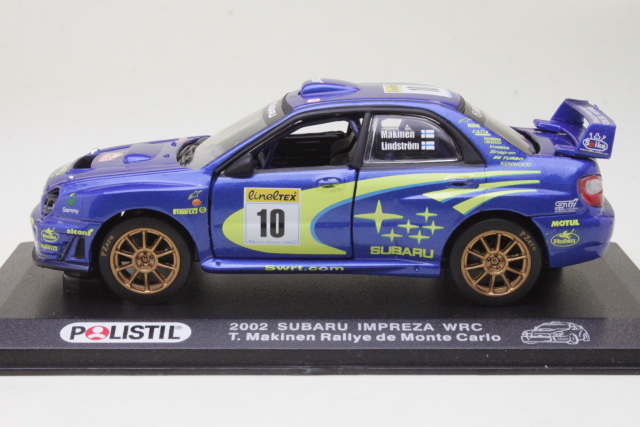 Subaru Impreza WRC, Monte Carlo 2002, T.Mäkinen, no.10