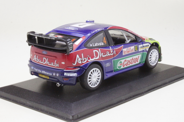 Ford Focus RS WRC, Monte Carlo 2008, J-M.Latvala, no.4 "SIGNED"