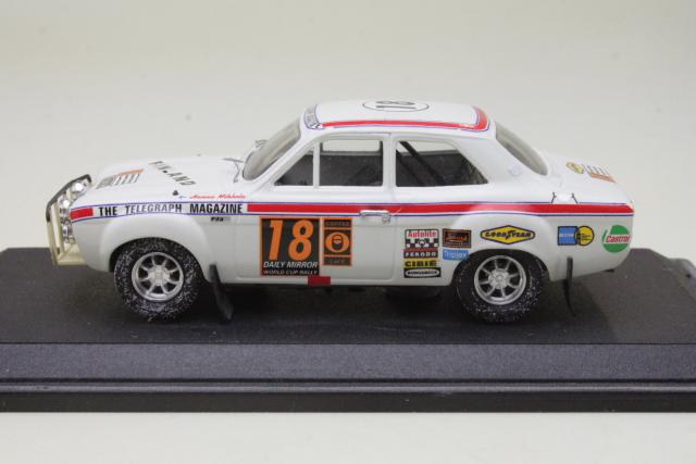 Ford Escort Mk1, London-Mexico 1970, H.Mikkola, no.18