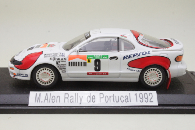 Toyota Celica Turbo 4WD ST185, Portugal 1992, M.Alen, no.9