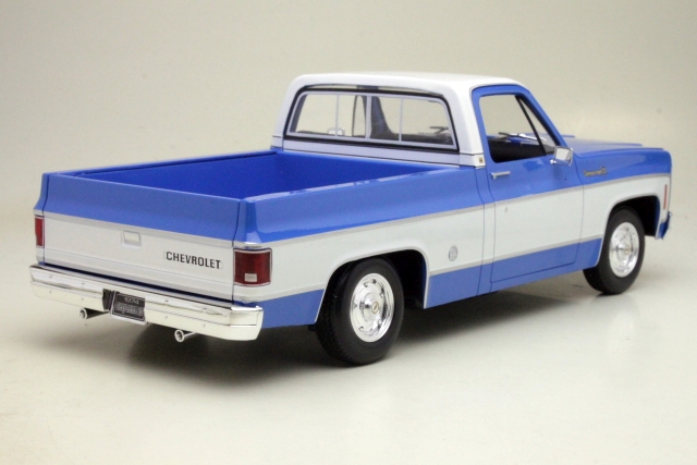 Chevrolet C10 Cheyenne Super 1974, blue/white