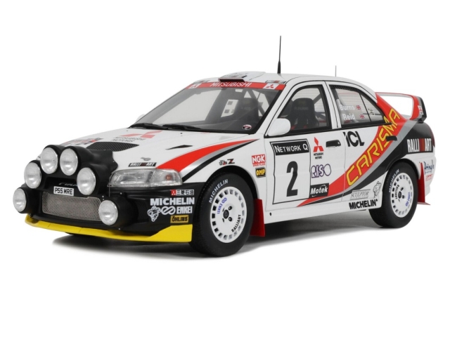 Mitsubishi Carisma GT Gr.A, RAC 1997, R.Burns, no.2