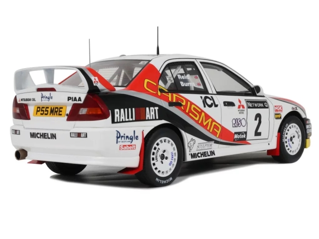 Mitsubishi Carisma GT Gr.A, RAC 1997, R.Burns, no.2