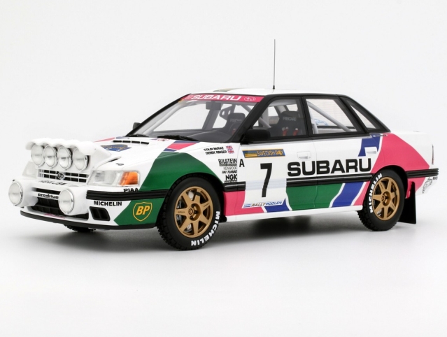 Subaru Legacy RS Gr.A, Sweden 1992, C.McRae, no.7