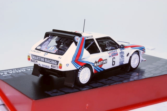 Lancia Delta S4, 1st. RAC 1985, H.Toivonen, no.6