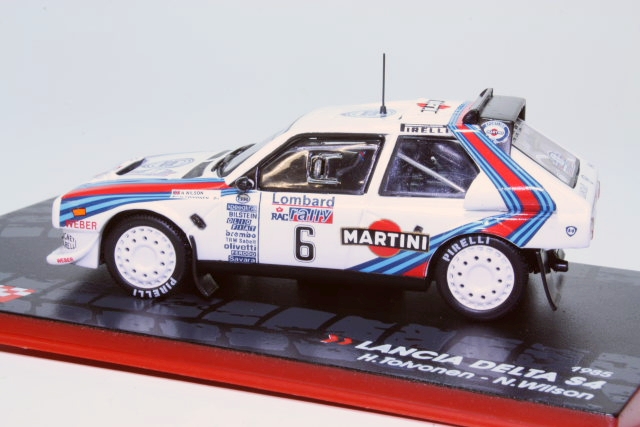 Lancia Delta S4, 1st. RAC 1985, H.Toivonen, no.6