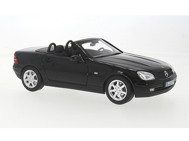 Mercedes SLK200 Cabriolet (R170) 1996, black