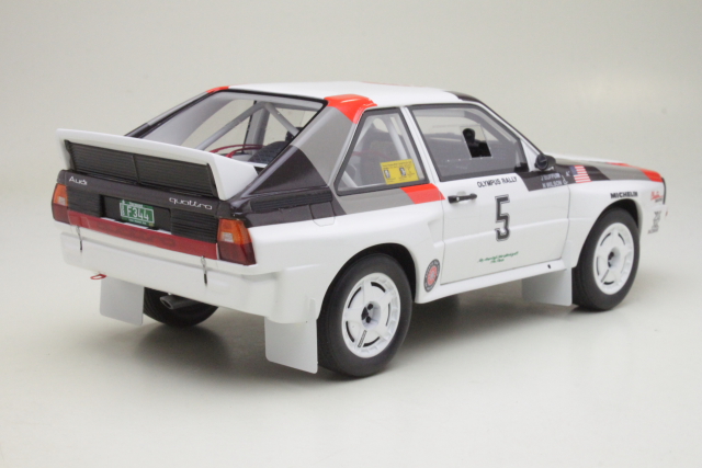Audi Sport Qattro, Olympus 1986, J.Buffum, no.5