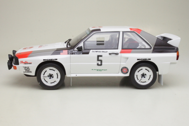 Audi Sport Qattro, Olympus 1986, J.Buffum, no.5