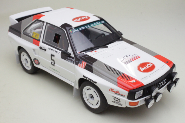 Audi Sport Qattro, Olympus 1986, J.Buffum, no.5