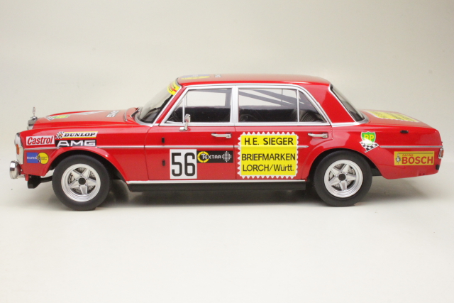 Mercedes 300SEL 6.8 AMG, 200 mi Nuremberg 1972, H.Heyer, no.56