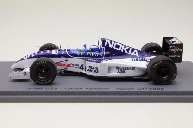 Tyrrell 023 Yamaha, Italian GP 1995, M.Salo, no.4