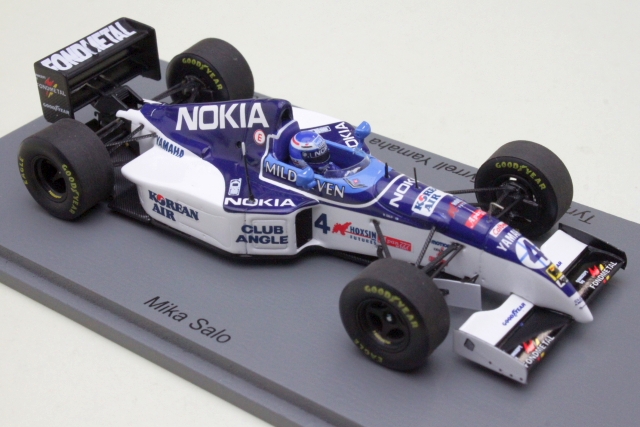 Tyrrell 023 Yamaha, Italian GP 1995, M.Salo, no.4
