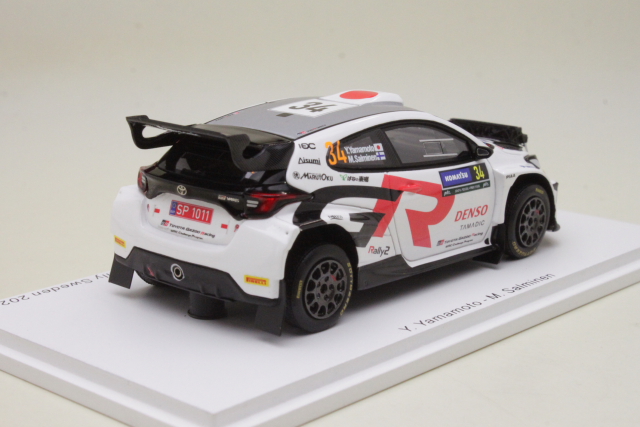Toyota GR Yaris Rally2, Sweden 2024, Y.Yamamoto/M.Salminen FIN