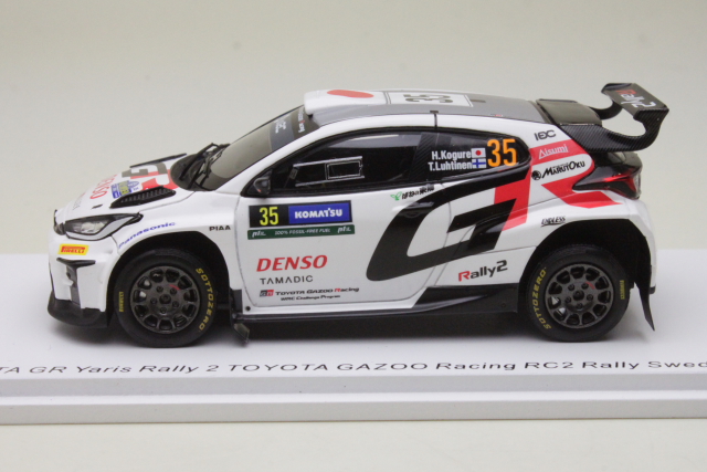 Toyota GR Yaris Rally2, Sweden 2024, H.Kogure/T.Luhtinen FIN