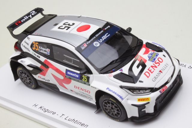 Toyota GR Yaris Rally2, Sweden 2024, H.Kogure/T.Luhtinen FIN