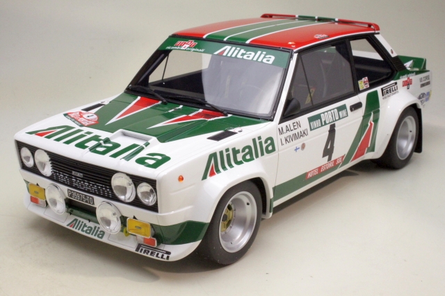 Fiat 131 Abarth, 1st. Portugal 1978, M.Alen, no.4