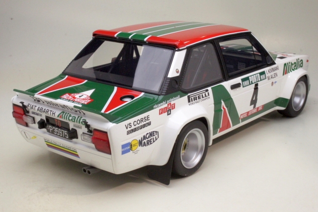 Fiat 131 Abarth, 1st. Portugal 1978, M.Alen, no.4