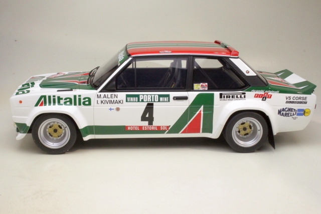 Fiat 131 Abarth, 1st. Portugal 1978, M.Alen, no.4