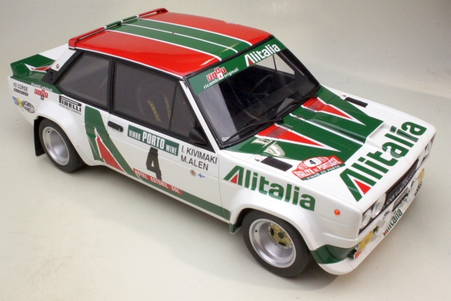 Fiat 131 Abarth, 1st. Portugal 1978, M.Alen, no.4