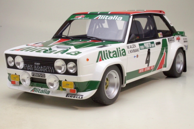 Fiat 131 Abarth, 1st. Portugal 1978, M.Alen, no.4