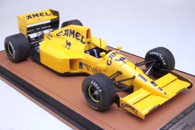Lotus 102 Lamborghini, USA GP 1990, D.Warwick, no.11