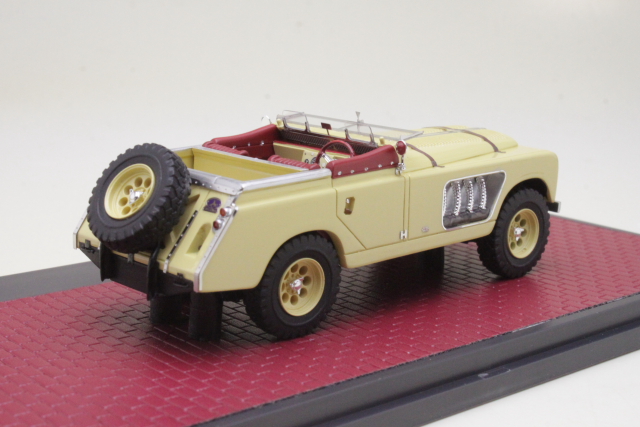 Land Rover 109 Bell Aurens Longnose Open 2008, beige