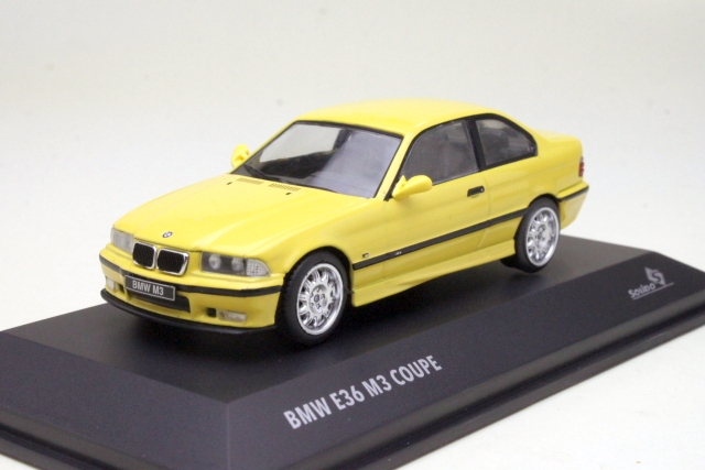 BMW M3 (e36) Coupe 1999, keltainen